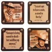 Vandor John Wayne Coasters, Set of 4