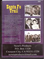 Santa Fe Trail (1940) Back Cover DVD