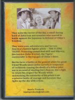 Flying Tigers (1942) Back Cover DVD